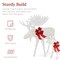Best Choice Products 2-Piece Moose Family Lighted Christmas Yard Décor Set w/ 370 LED Lights, Stakes, Zip Ties